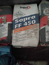 10 X a25 kg Sopro Flexmŏrtel FF450 . 10 X  a25 kg No.1 , S1 Flexkleber