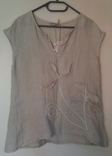 Blusenshirt beige 100 - beige, 100%