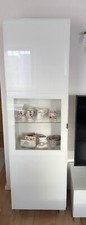 VITRINE in Weiß - Schrank in Hochglanz