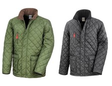 Result Herren Anorak Jacke Steppjacke Winterjacke Kord Fleece XS S M L XL 2XL 3X