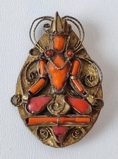 Schöne alte Brosche aus
