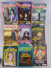 Konvolut Romanhefte & Sammelbände John Sinclair Gaslicht Alpträume etc. (8779)