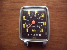 VDO Retro-Tacho für Wellenantrieb für Fahrräder mit, oder ohne Hilfsmotor, Gut