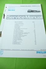 Service Manual-Anleitung für Philips CD 930 ,ORIGINAL !