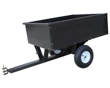 Anhänger kippbar 180KG Kapazität passend für Kubota Rasentraktor