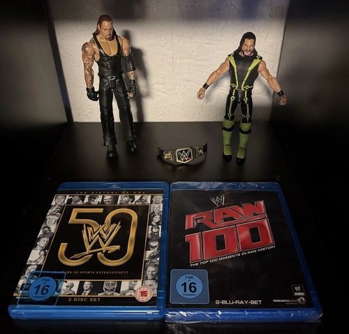 Wwe paket bluray figuren - bluray,