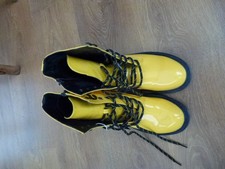 Gelbe Lackstiefel von Dockers, Gr.41, nagelneu