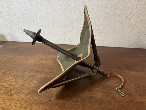 Faltbarer jagdhocker - faltbarer,