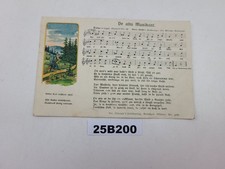 Liederpostkarte "Dr alta