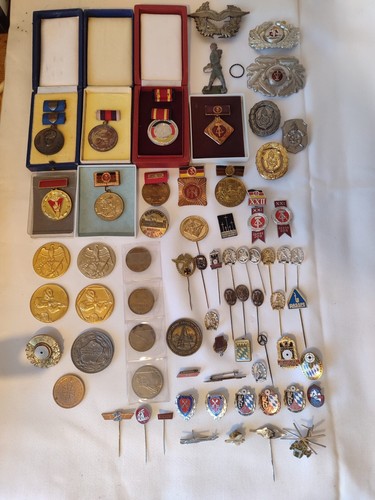 Large german medal badge - german,