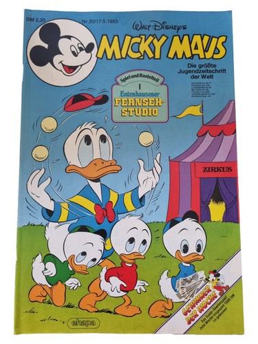Micky maus zeitschrift - maus, nr
