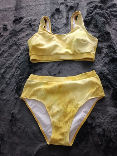 Shein bikini 1xl gelb - bikini,