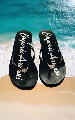 Emporio armani wedge flip - armani,