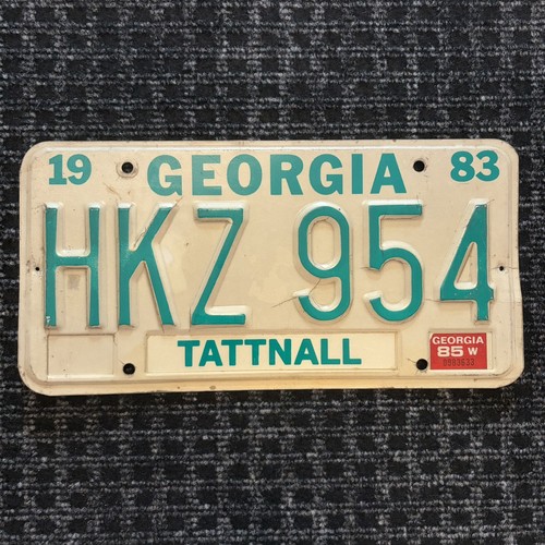 Original auto kennzeichen - original, us