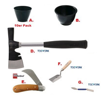 TECWERK  Gipsbecher Gipserbeil