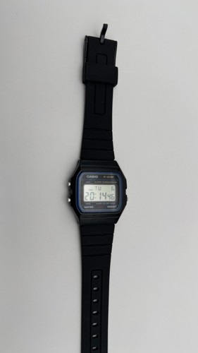 Casio 91w digitaluhr schwarz - f-91w,