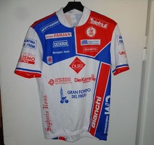 Gran Fondo del Friuli Bianchi Trikot T-Shirt Roadbike Rennrad Gr L Size 4