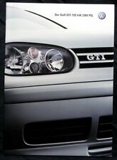 VW Golf 4 Prospekt, 7.2001, Golf GTI 132 kW ( 180 PS)