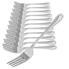 12x Kuchengabel aus rostfreiem