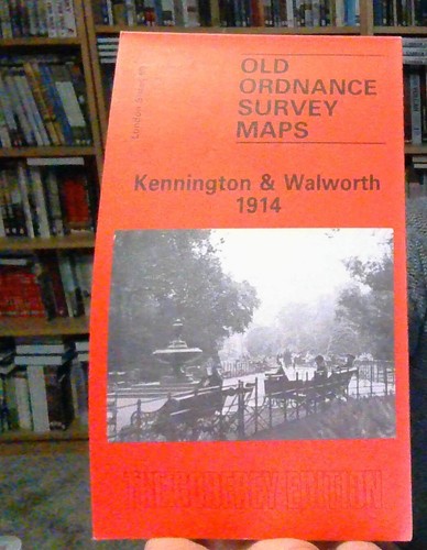 Map kennington and - map, of