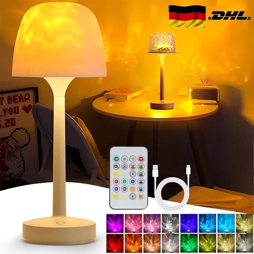 Led tischlampe kabellos touch - tischlampe,