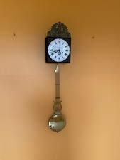 Alte Wanduhr ODO Penldeuhr Comtoise Uhr Messing Uhr Defekt 