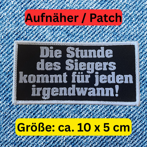 Stunde des siegers patch - patch, /
