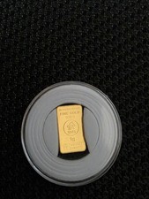 Goldbarren 1 g 999,9 Feingold Heimerle + Meule 