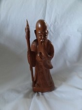 19,5 cm Chinesische Figur Holz