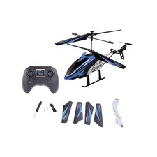 Helicopter lightning blau - helicopter, lightning,
