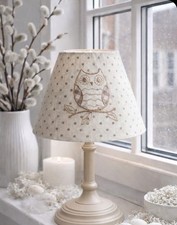 Lampenschirm Beige Dots Eule