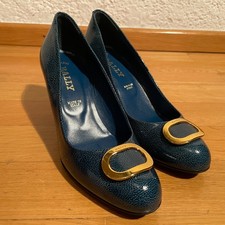 BALLY Pumps, Petrol-Grün, US Gr. 6, EU 37,5 - sehr gepflegt