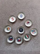 9 Bitburger  Kronkorken  zur EM 2024