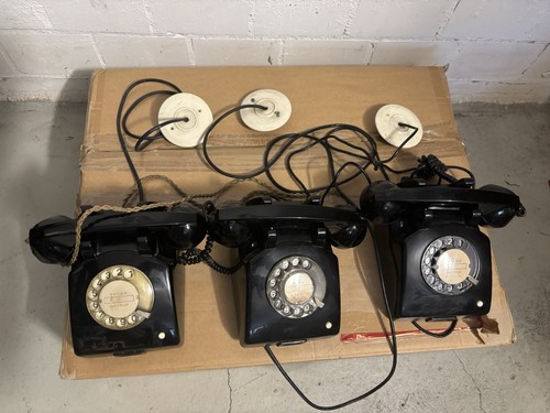 Altes telefon mit - 3x,