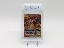 Pokemon Karte Glurak Charizard Braixen Tag Team GX 008/064 Remix Bout PGS 9.5