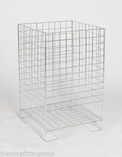 Silber quadratisch zink müll - quadratisch,