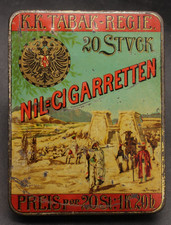 Alte blechdose ägypten - alte,