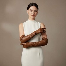 Damen Opern-Lederhandschuhe
