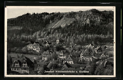 Jonsdorf ortspartie mit - jonsdorf,,