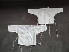 3 Stück Wickelshirt Batist 56