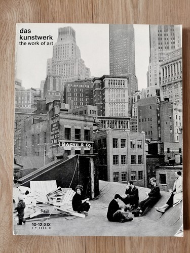 1966 xii das kunstwerk - 1966, 10-12/xii