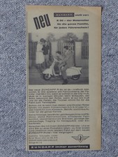 Original Werbung Zündapp Roller