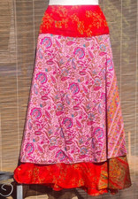 Rock Seide Seidenrock