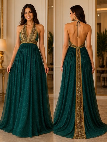 Wella damen abendkleid lang - wella, s