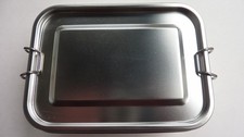Edelstahl Lunchbox eckig