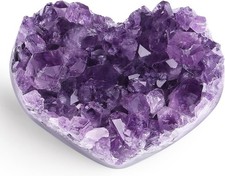 Amethyst Herz Druse Kristall