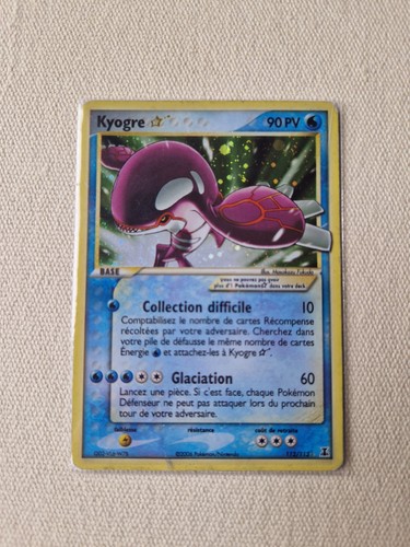 Pokemon karte kyogre gold - karte,