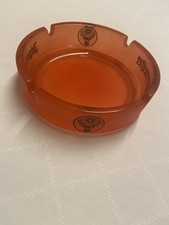 Jägermeister Likör,  neues Glas Aschenbecher, orange satiniert