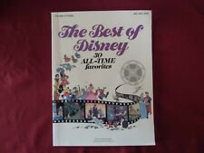 The Best of Disney .Songbook Notenbuch .Piano Vocal Guitar PVG