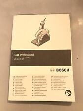 Bosch GNF Professional 20 CA/ 35 CA Bedienungsanleitung